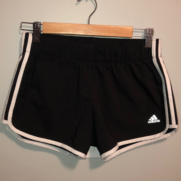 Black Adidas Marathon 20 Shorts Size S/M - Picture 1 of 3
